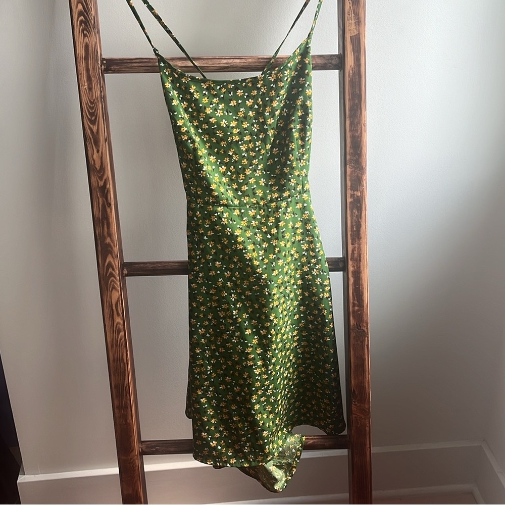 Summer Mini Dress Open back